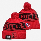 Chicago Bulls Team Logo Knit Hat YD (9),baseball caps,new era cap wholesale,wholesale hats
